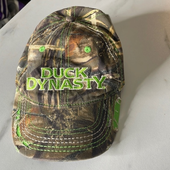 Duck Dynasty Camo Baseball Velcro Patches Hat - Picture 1 of 3